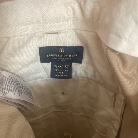 Brooks brothers men’s khaki chino pants - Picture 5 of 5
